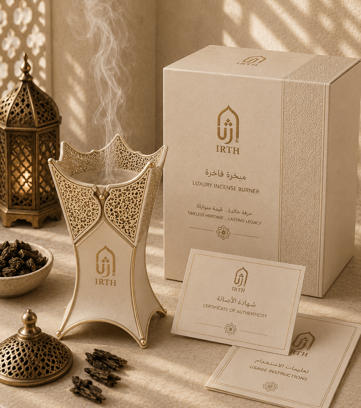 مبخرة — Incense Burner - IRTH HOUSE - بيت الإرث العربي